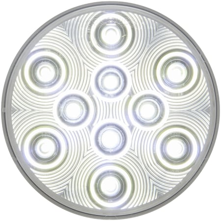 Optronics 10-Led 4in. Round Grommet Mount Utility Light BUL43CB